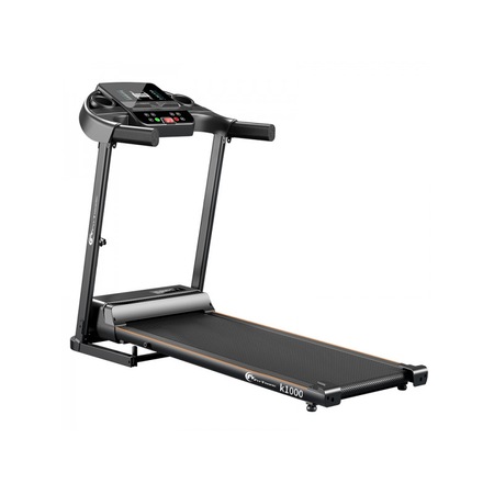 Banda de alergat FitTronic K1000, motor de 2 CP, greutate suportata 120 kg, sistem de autolubrifiere, aplicatii Fitshow, Kinomap, Zwift