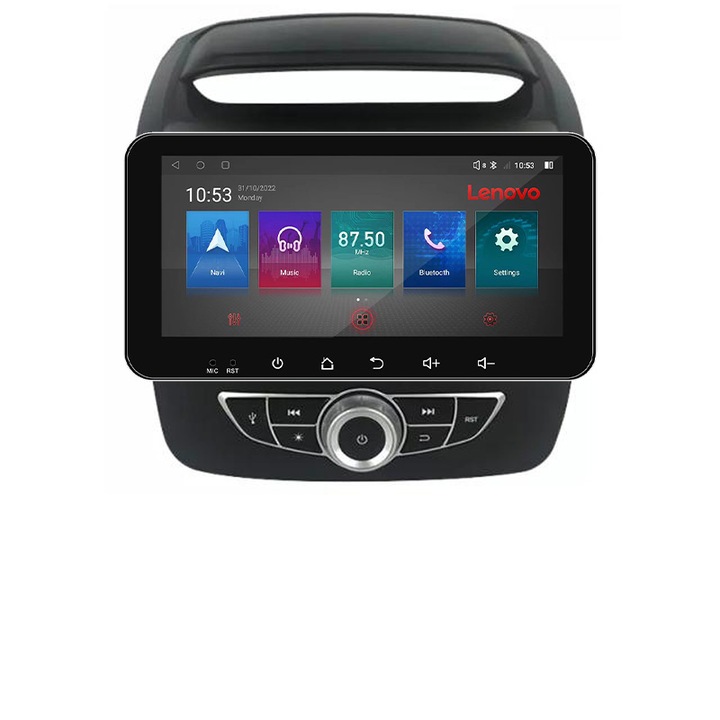 Navigatie dedicata Lenovo Kia Sorento 2012-2015 masini navigatie de fabrica Android radio gps internet 4+64, Ecran QLED 10.33", Octacore, 4Gb RAM, 64Gb Memorie, 4G, 360, DSP, Carplay, Bluetooth
