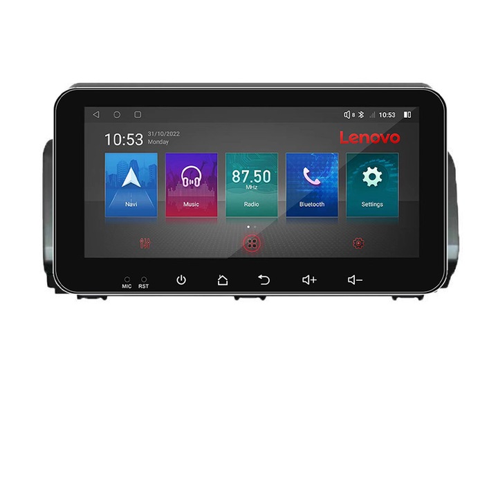 Dedikált navigációs rendszer, Lenovo Dacia Logan Sandero Jogger LOGAN-2022 gyári képernyő nélkül Android rádió gps internet 4+64, QLED képernyő 10.33", Octacore, 4Gb RAM, 64Gb memória, 4G, 360, DSP, Carplay, Bluetooth