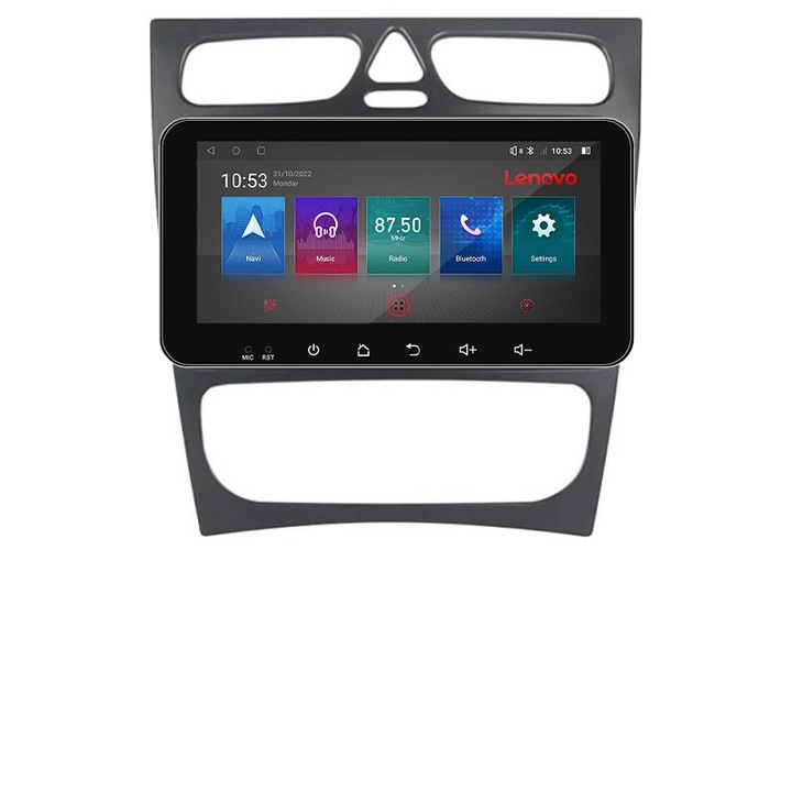 Navigatie dedicata Lenovo Mercedes C W203 2000-2004 I-clk 4+64, Ecran QLED 10.33", Octacore, 4Gb RAM, 64Gb Memorie, 4G, 360, DSP, Carplay, Bluetooth