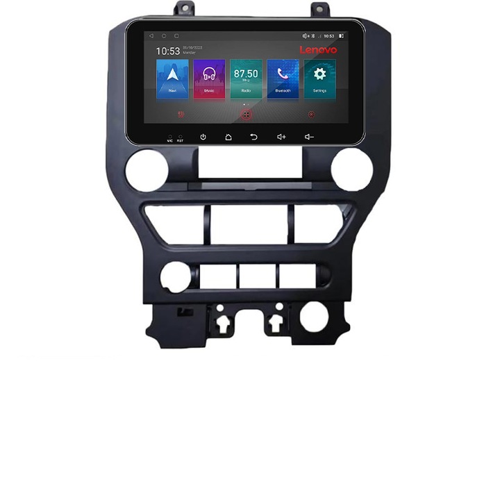 Dedikált navigációs Lenovo Ford Mustang 2015-2020 I-MUSTANG 4+64, QLED képernyő 10,33", Octacore, 4 Gb RAM, 64 Gb memória, 4G, 360, DSP, Carplay, Bluetooth