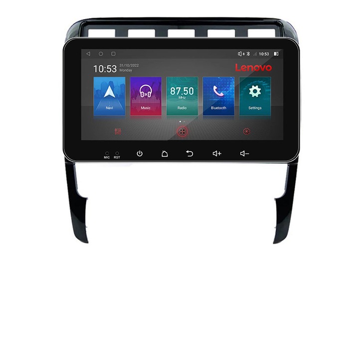 Navigatie dedicata Lenovo Porsche Cayenne 2002-2011 I-443 4+64, Ecran QLED 10.33", Octacore, 4Gb RAM, 64Gb Memorie, 4G, 360, DSP, Carplay, Bluetooth