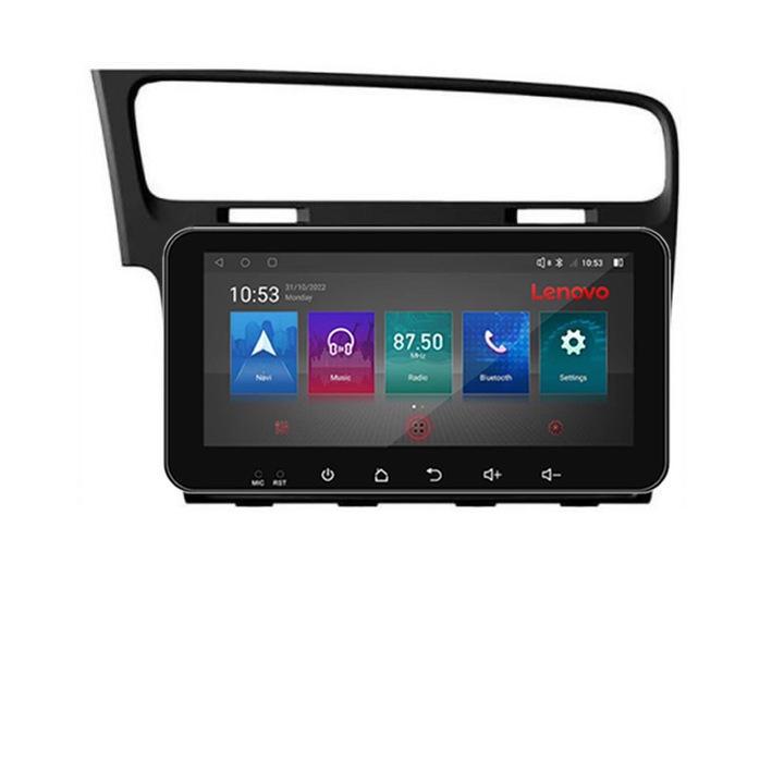 Navigatie dedicata Lenovo VW Golf 7 I-491 4+64, Ecran QLED 10.33", Octacore, 4Gb RAM, 64Gb Memorie, 4G, 360, DSP, Carplay, Bluetooth