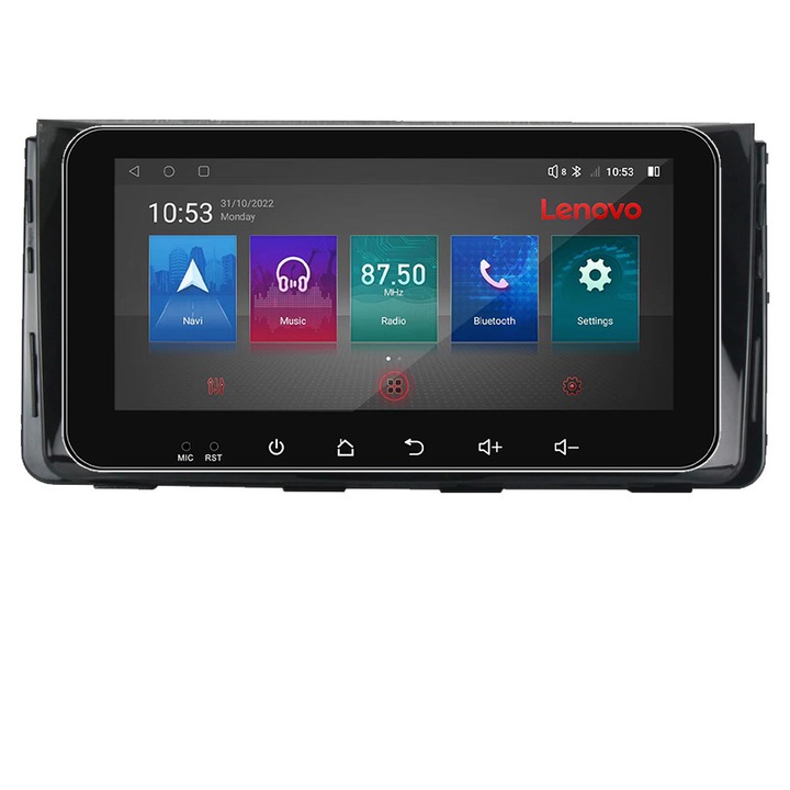 Navigatie dedicata Lenovo Hyundai H350 2016- Android radio gps internet 4+64, Ecran QLED 10.33", Octacore, 4Gb RAM, 64Gb Memorie, 4G, 360, DSP, Carplay, Bluetooth
