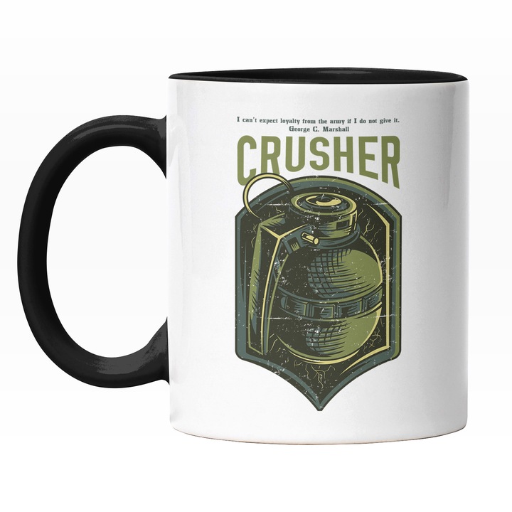 Cana Cu Grenada DE Razboi, Text In Engleza Crusher, Lupte De Front, Iubitorii De Filme, 330 ml