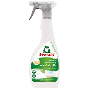 Spray pentru indepartarea petelor Frosch, haine albe si colorate, 500 ml
