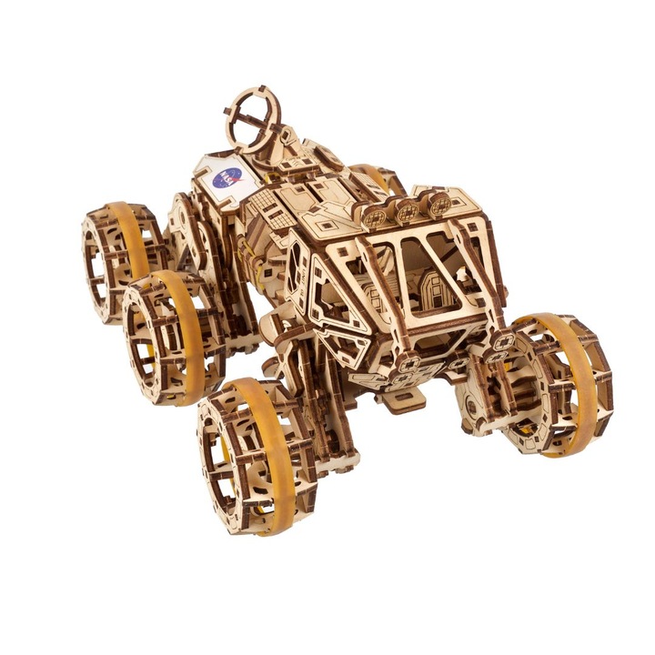 3D fa puzzle, Ugears, emberes Mars Rover, 562 darab