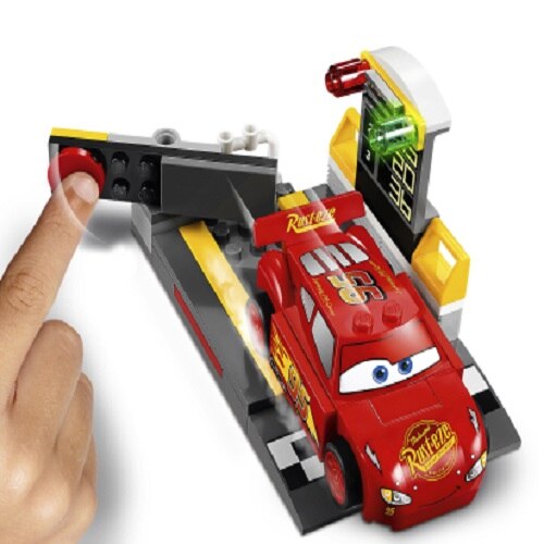 debt Painkiller Obligatory LEGO® Juniors Cars™ Lansatorul de viteza Fulger McQueen™ 10730 - eMAG.ro