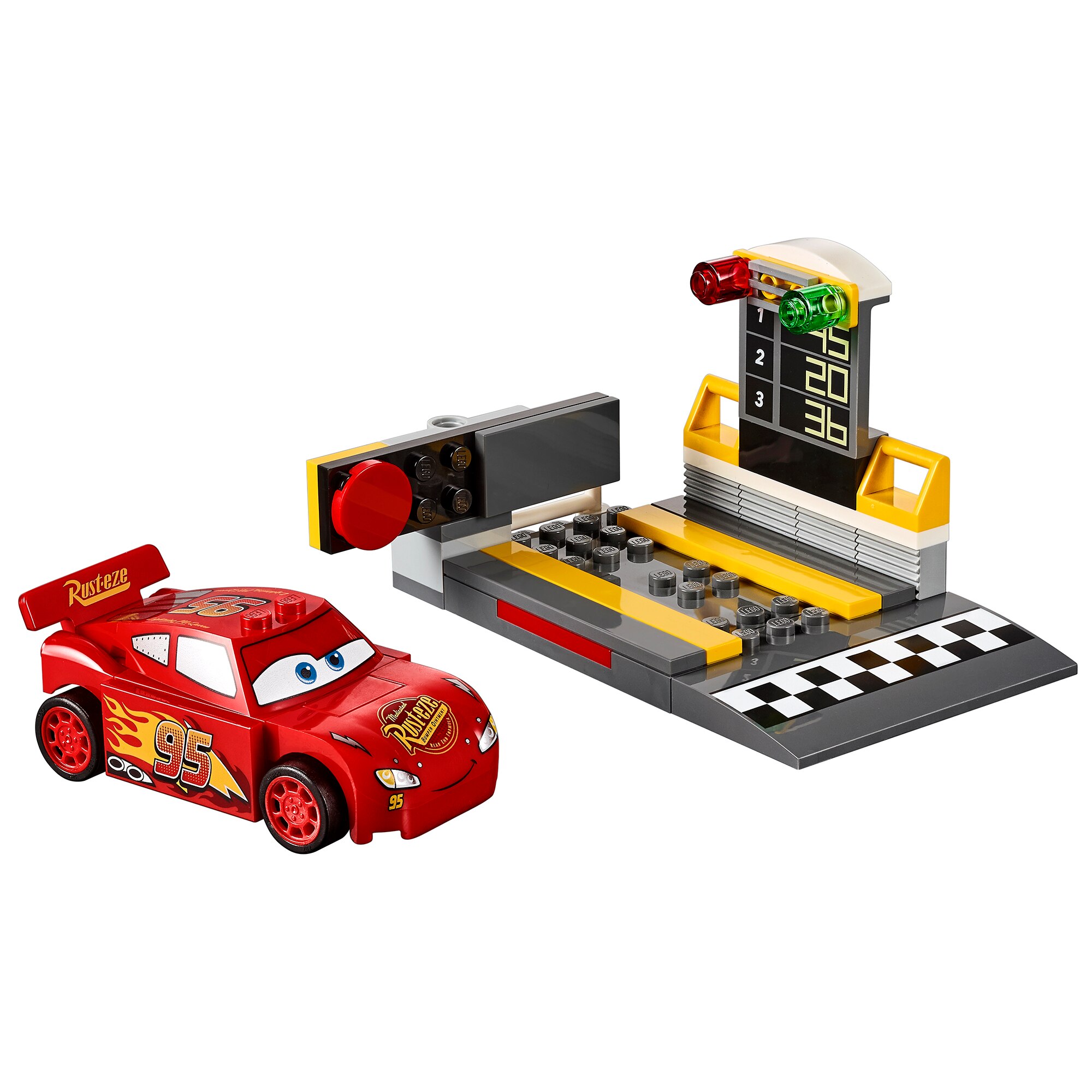debt Painkiller Obligatory LEGO® Juniors Cars™ Lansatorul de viteza Fulger McQueen™ 10730 - eMAG.ro