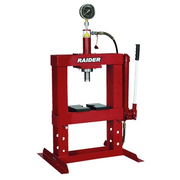 Presa hidraulica de banc cu indicator presiune 10t Raider RD-HE02 Presa hidraulica de banc cu indicator presiune 10t Raider RD-HE02