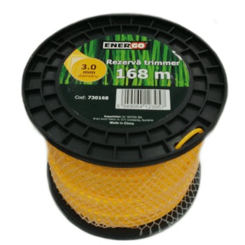 Rezerva fir motocoasa 3.0 MM x 168 M ENERGO Rezerva fir motocoasa 3.0 MM x 168 M ENERGO