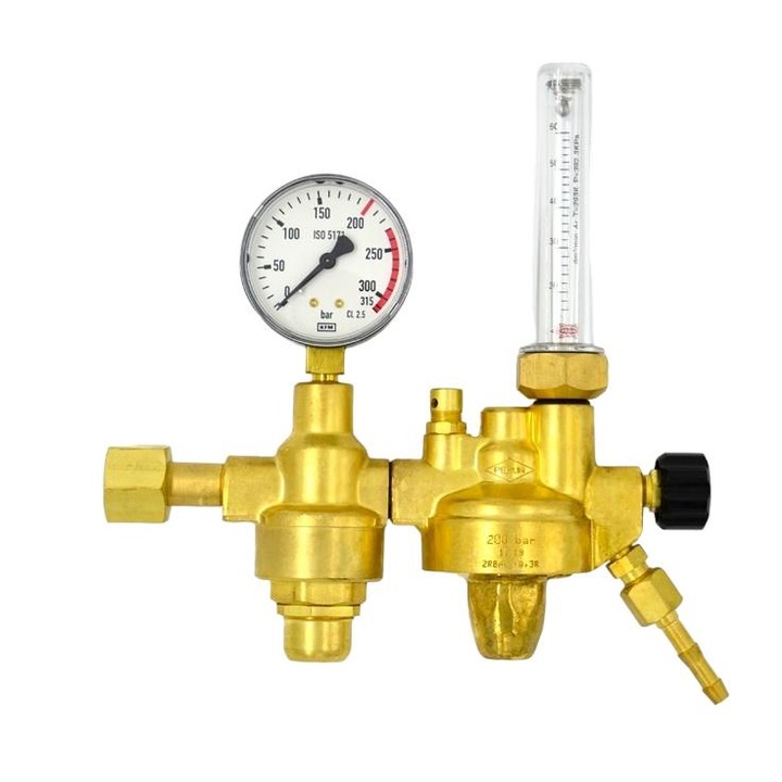 Reductor in doua trepte cu rotametru pentru argon, Perun