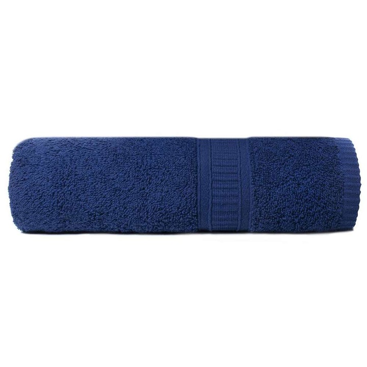 Памучна кърпа 500 GSM Charlie Navy Blue 50x90