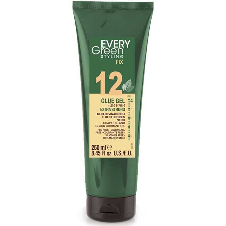 Gel pentru par Every Green Extra Strong, 250 ml