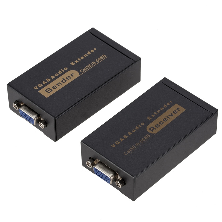 Adaptor HOPE R®, de la VGA la RJ45, pentru extindere semnal video pana ...