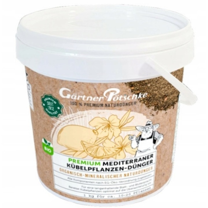 Ingrasamant pentru plante mediteraneene in ghiveci, Gartner Potschke, 1 Kg