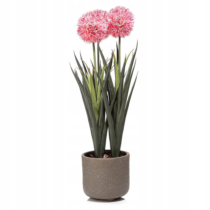 Plante artificiale in ghiveci, gri, 100cm