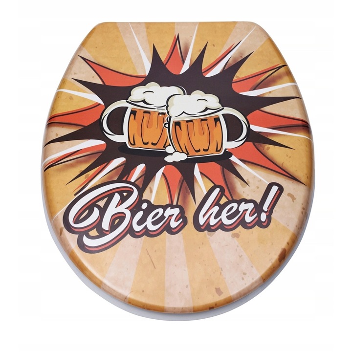 Capac WC, Inox, 37.5x45 cm