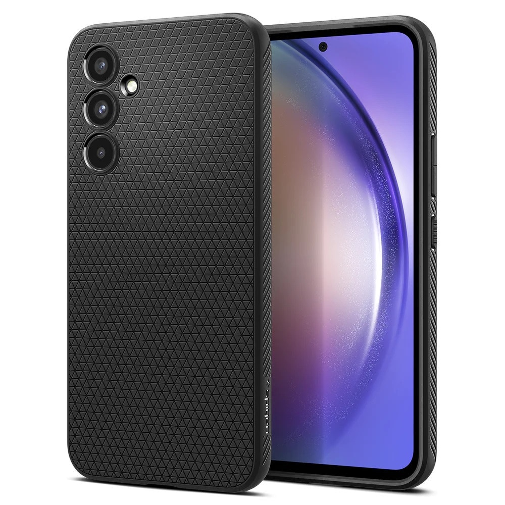 Carcasa Spigen Liquid Air compatibila cu Samsung Galaxy A54 5G Matte Black