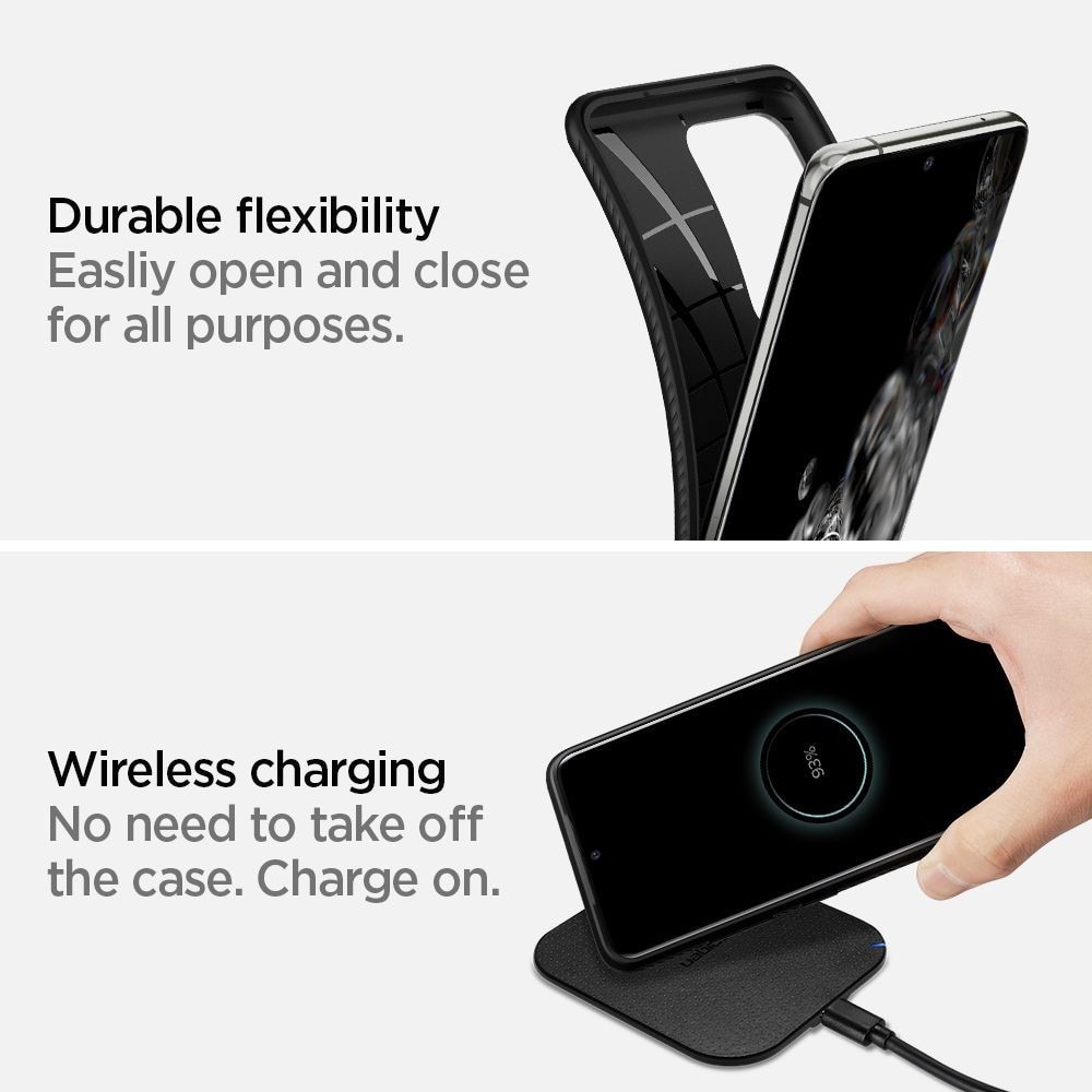 Carcasa Spigen Liquid Air compatibila cu Samsung Galaxy A54 5G Matte Black