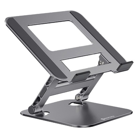 Suport laptop PadForce®, 9,6-17" inch, Inaltime reglabila, Portabil, Compatibil MacBook, Tableta iPad, Carte - Space Gray