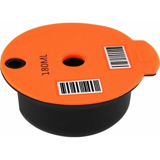 2 Tazze Riutilizzabili In Plastica Per Caffè Bosch Tassimo - 180 Ml Con Coperchio, Spazzola E Paletta - Senza BPA