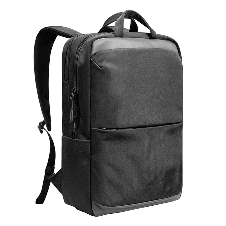 Rucsac Laptop Navigator Buzunare multiple 20l, 15.6″, Negru