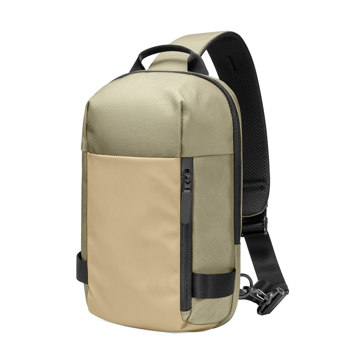 Rucsac Laptop T24S1D1 Buzunare multiple 7l, 11″, Khaki