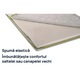 Topper saltea Bamboo Plus, Sleepy 7 cm, 120x200cm