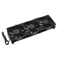 Ventilator de racire alimentat prin USB, Negru