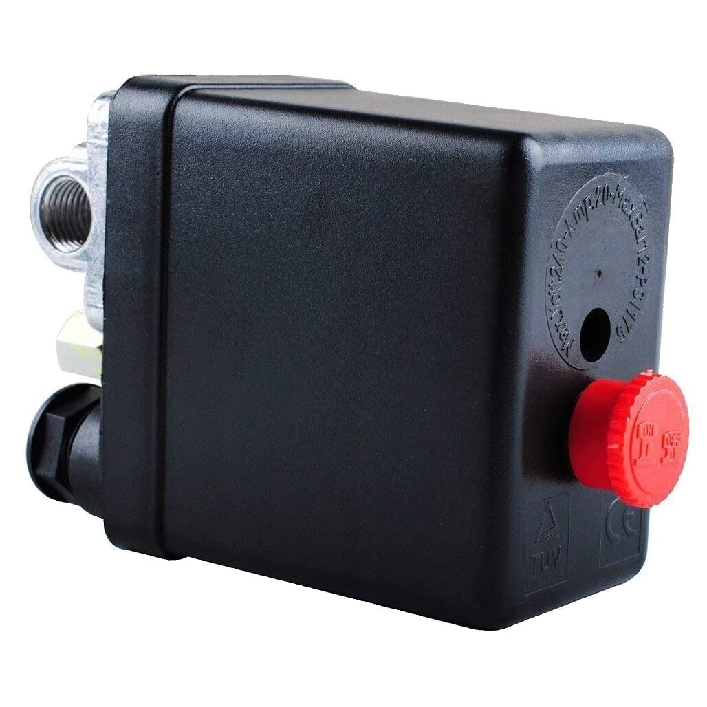 Пресостат за компресор, монофазен, 230 V, 3-12 bar, 20 A, Asta - eMAG.bg