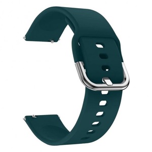 Curea Ceas Premium Just Must S3 Compatibila Cu Samsung Galaxy Watch 4/5 - 40/42/44/45/46mm, Dark Green