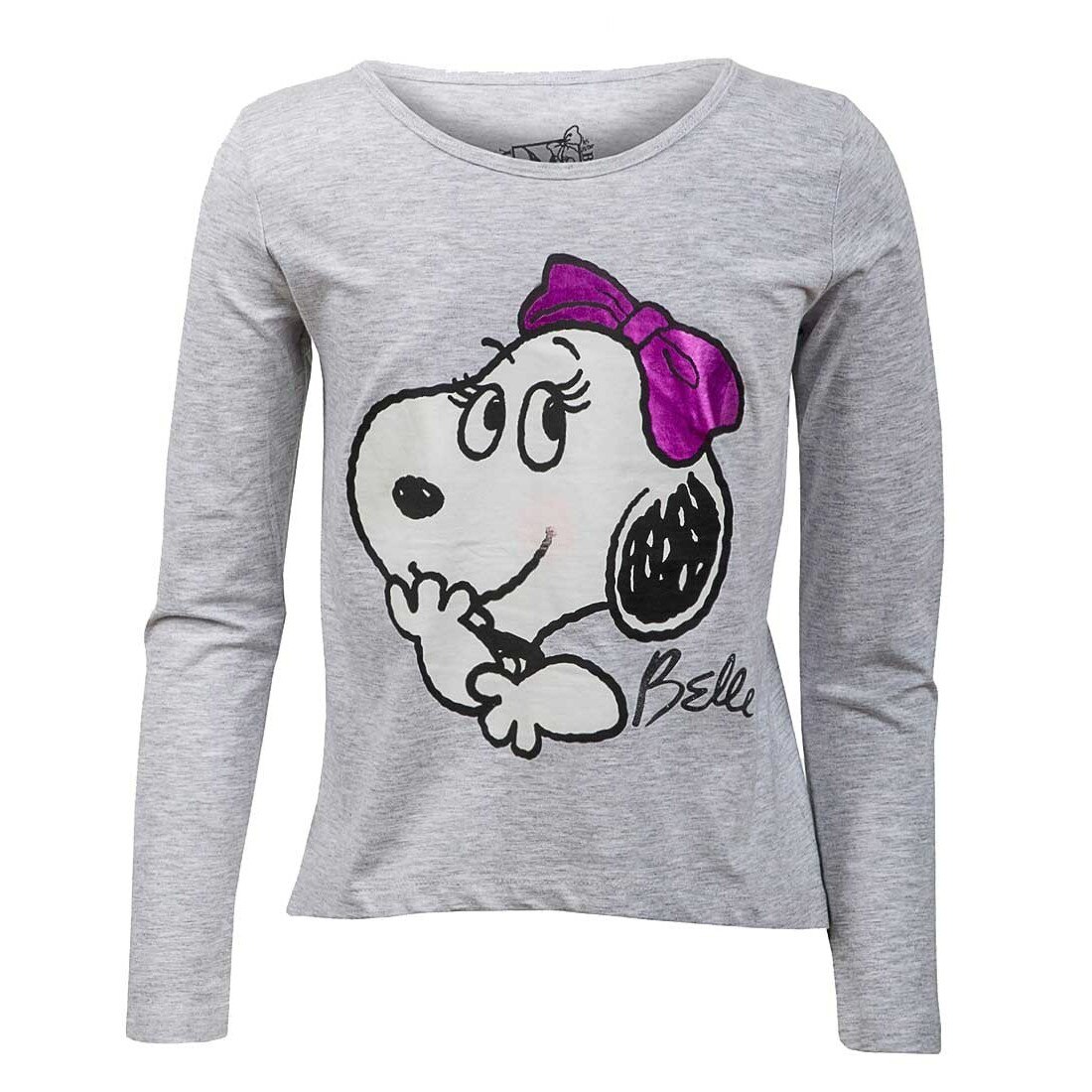 Bluza gri Zeeman cu maneca lunga pentru fete, 9-10 Ani