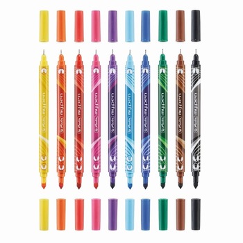 Set fineliner si carioca Herlitz MyPen, 10 buc/set Set fineliner si carioca Herlitz MyPen, 10 buc/set