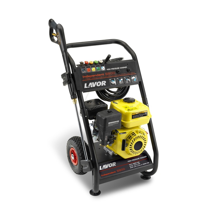 Водоструйка Lavor INDEPENDENT 2800, 3600RPM, 200 bar, 690 l/h, Включени аксесоари