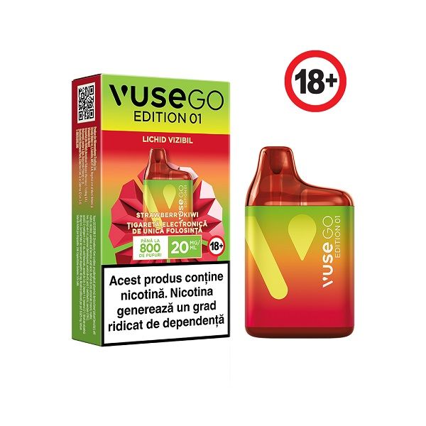 vuse go strawberry kiwi Vuse ePod Prefilled Cartridge – Strawberry Kiwi Flavour main image 0