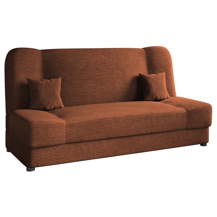 Canapea extensibila Mario Reiat, MIRJAN24, maro, 195x87x86 cm