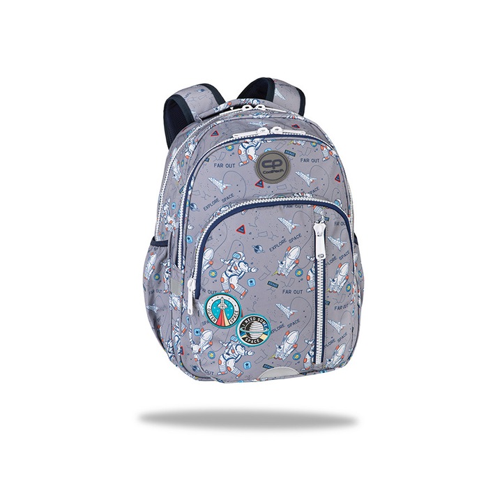 Alap hátizsák, 2 rekeszes, laptop rekesz, Cosmic, CoolPack