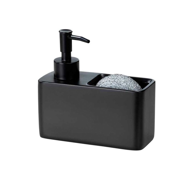 Дозатор за течен сапун Resa Wenko Black Outdoor Kitchen 55076100