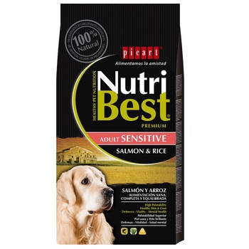 Hrana uscata pentru caini Nutribest Adult, Somon si Orez, 3 kg Hrana uscata pentru caini Nutribest Adult, Somon si Orez, 3 kg