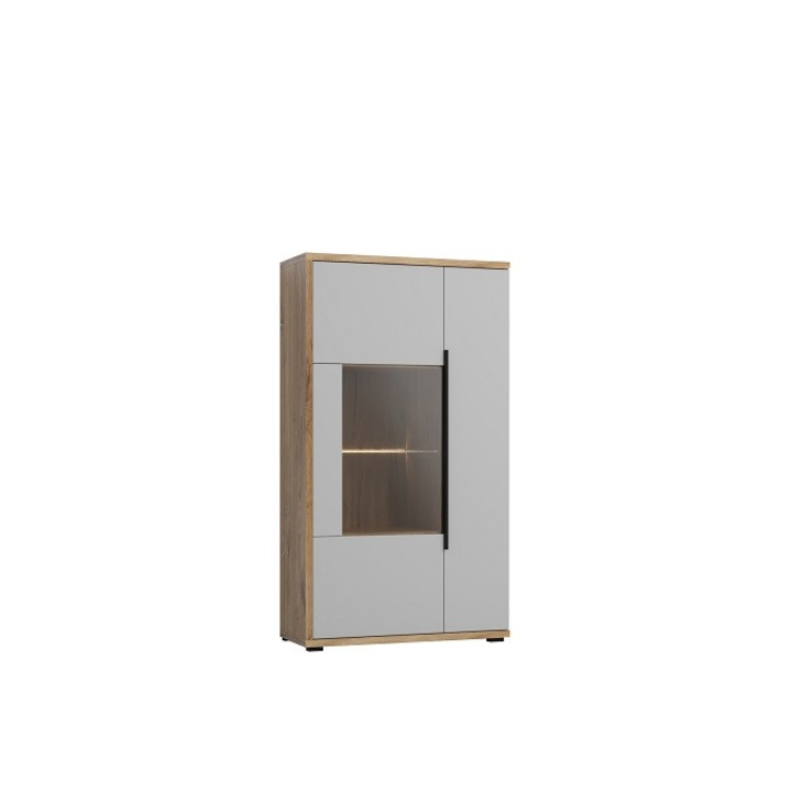 Vitrina Mica, Rosario, Modul D, L 87.5 x A 40.6 x H 155.1 cm