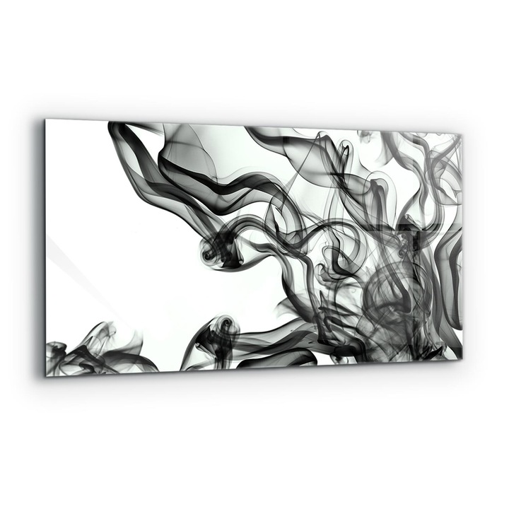 Dekoratív panel, Wallfluent, Üveg, Füstszalag Absztrakció, Többszínű, 120x60 cm, 010010510050000077345