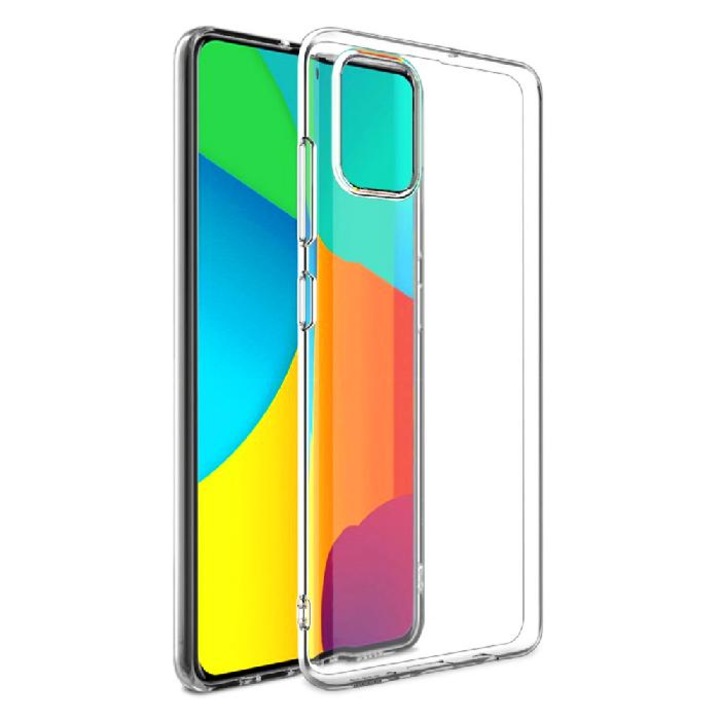 Силиконов кейс MBX 1.8-2mm, За Samsung Galaxy Note10 Lite/A81 (N770F/A815F), Прозрачен