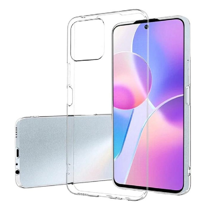 Силиконов кейс MBX, За Honor X8, Прозрачен