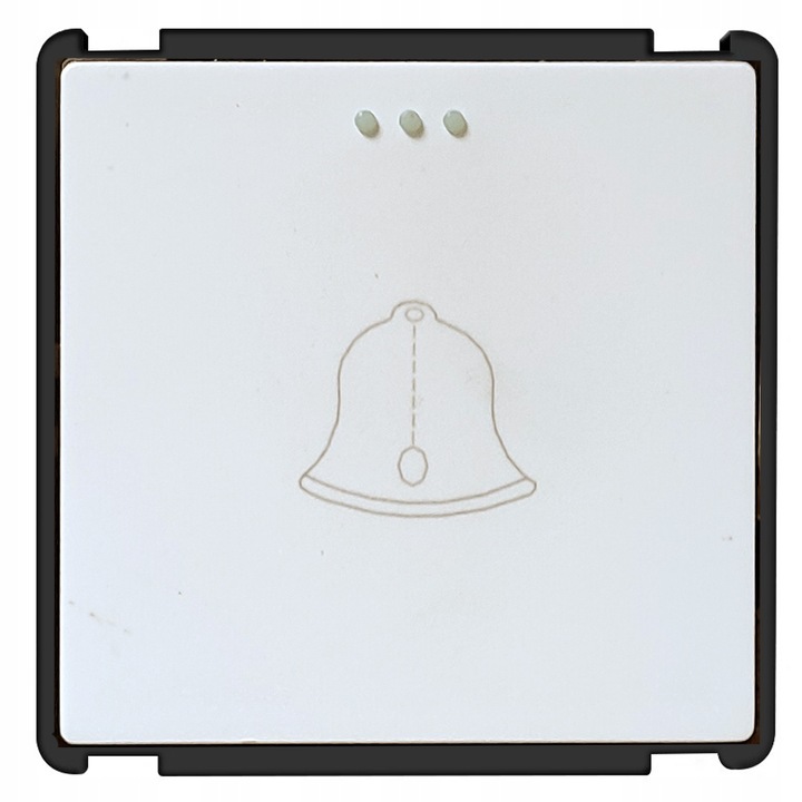 Buton de sonerie cu insertie mecanica, alb RTX