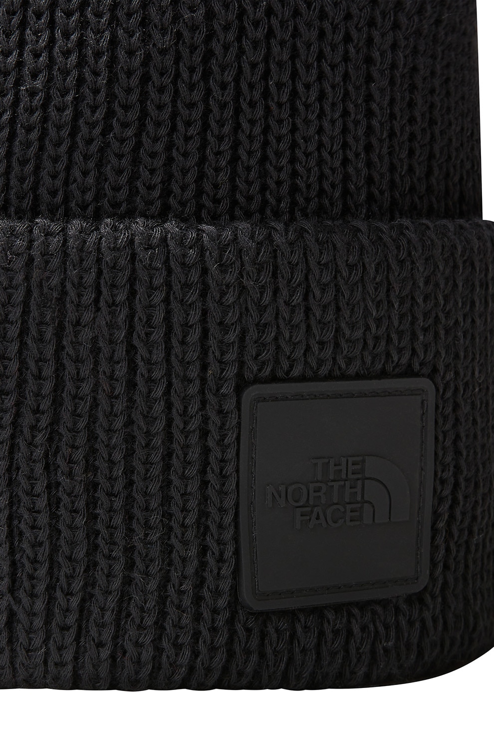 The North Face, Унисекс плетена шапка с лого, Черен - eMAG.bg