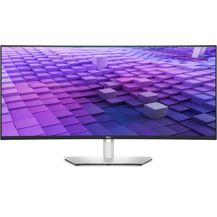 Dell U3824DW ívelt monitor, 38", USB-C, 3840x1600, 60 Hz, fehér