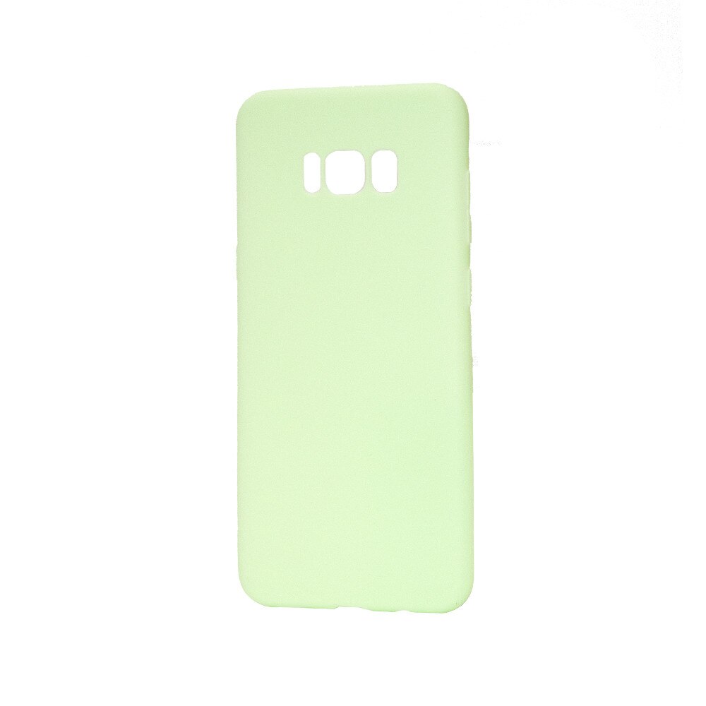 Husa de protectie Just Must Silicon Candy pentru Samsung Galaxy S8 Plus, Verde