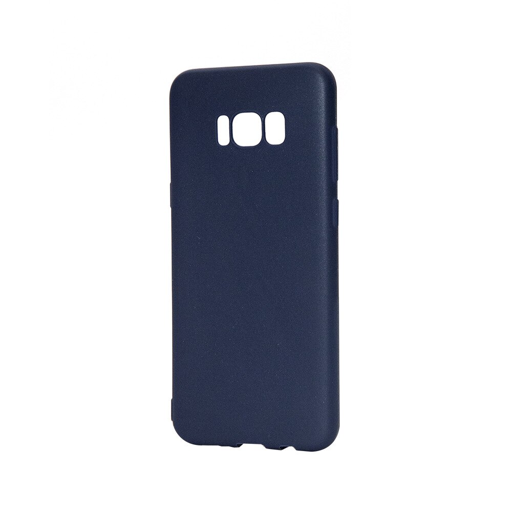 Husa de protectie Just Must Silicon Candy pentru Samsung Galaxy S8 Plus, Albastru