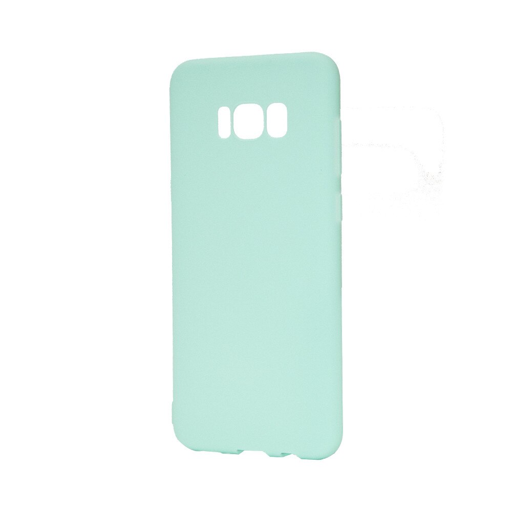 Husa Just Must Silicon Candy pentru Samsung Galaxy S8 Plus, Albastru